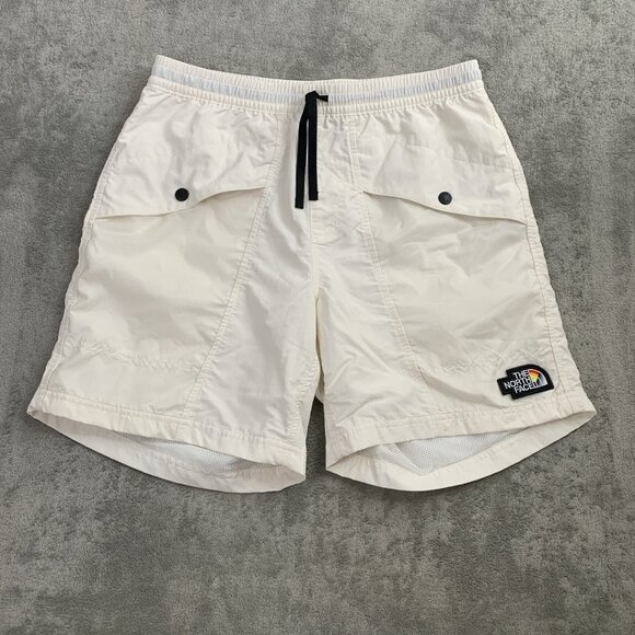 The North Face Shorts Men's Small Pride Windwall Outline Gardenia White Outdoor - Picture 1 of 10